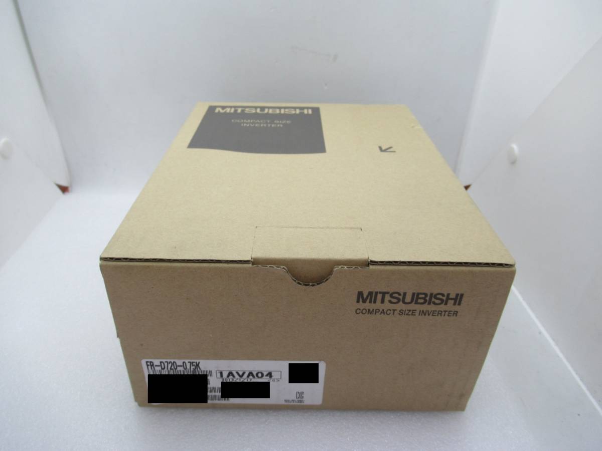 58880 未使用品 MITSUBISHI 三菱電機 インバーター FR-D720-0.75K