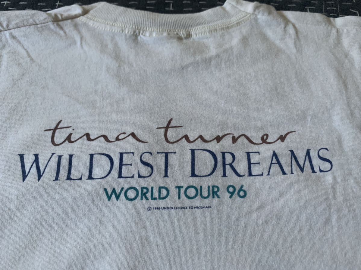 90s tina turner ビンテージ Tシャツ wildest dreams ティナターナ