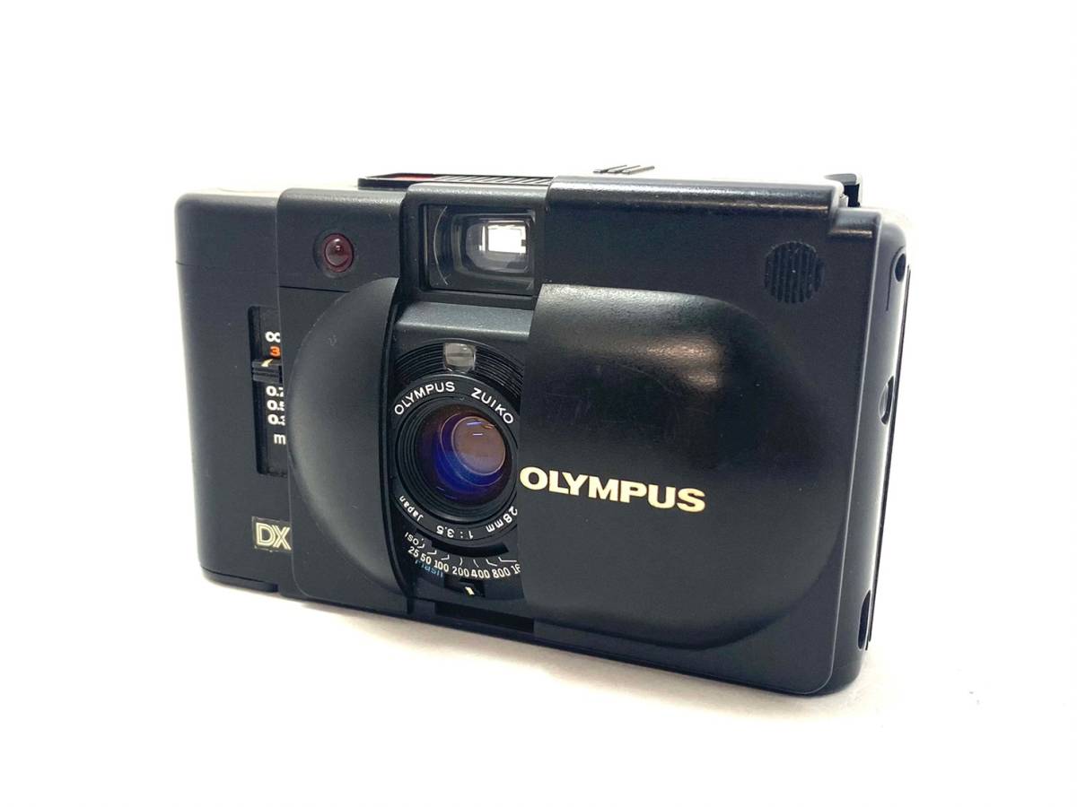 【ジャンク品】OLYMPUS/オリンパス XA4 MACRO DX コンパクト フィルムカメラ ZUIKO 28mm 1:3.5 レンズ 写真 カメラ (27173IK1)_画像1