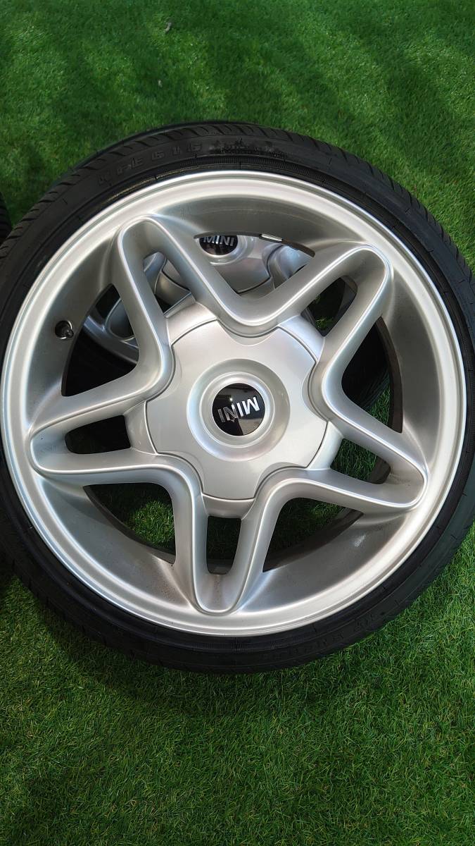 ☆【ミニクーパー純正】☆お洒落な軽自動車流用 16インチ 4本セット