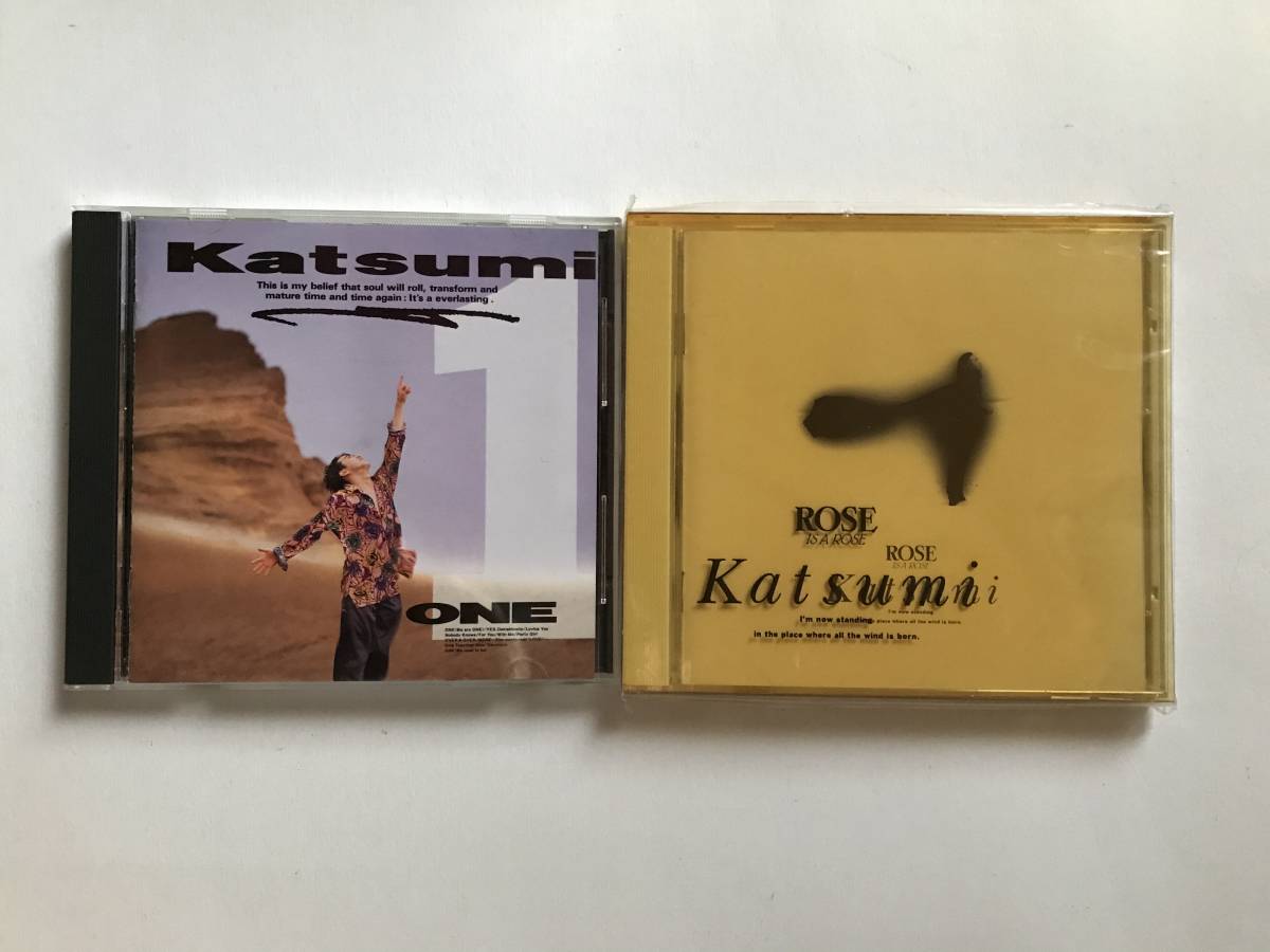 * Katsumi * 「ROSE IS A ROSE」 & 「ONE」 アルバム2枚セット CD_画像1