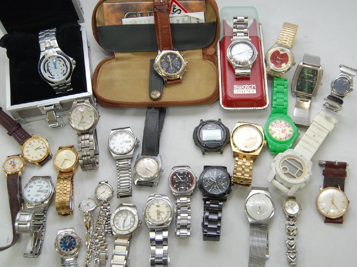 ■USED【J】■ メーカー/ブランド時計いろいろ27本! ■swatch/NIXON/agnesb/PaulSmith他■