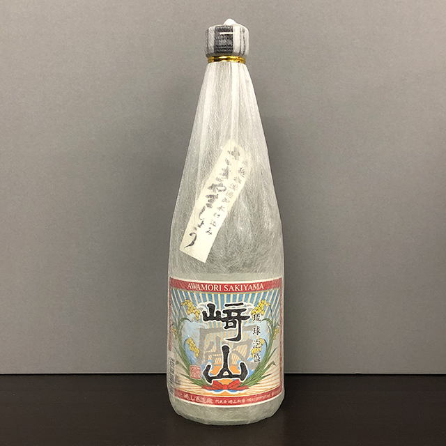 [澱まみれでした] 琉球泡盛 崎山 老麹 粗濾過 16年以上経過古酒 沖縄県外流通酒 終売 43度 720ml 金武町 崎山廠 松藤 さきやましょう_画像1