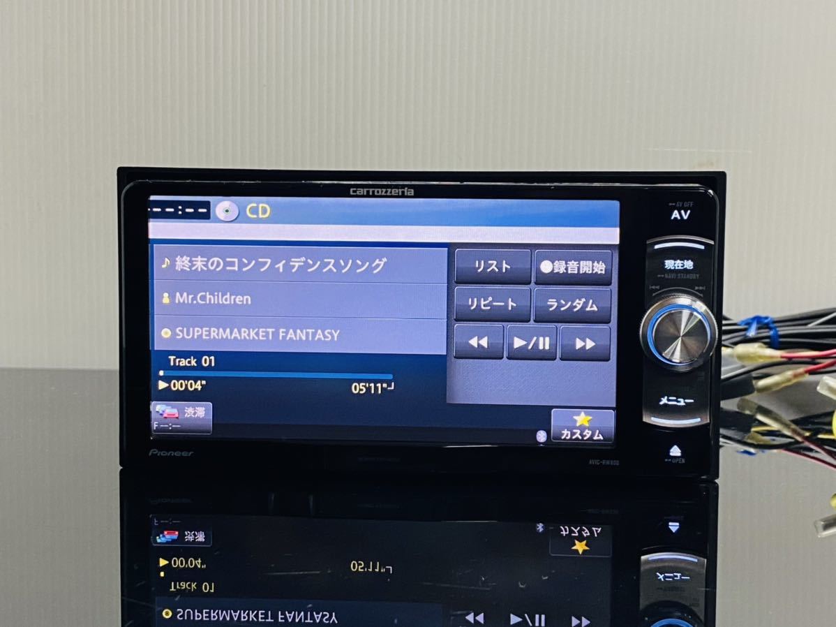 パイオニア 楽ナビ AVIC-RW800-D carrozzeria カロッツェ-