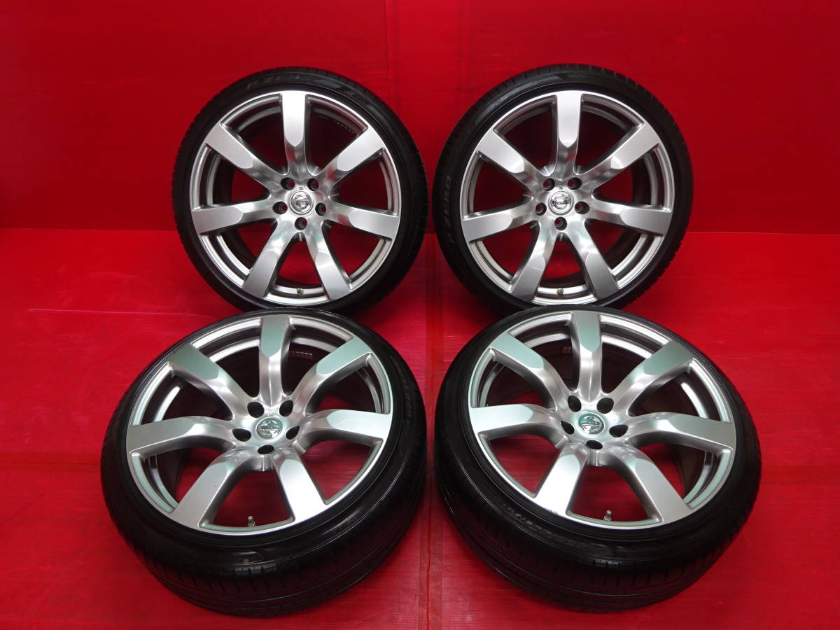 日産 R35 GT-R純正20インチホイール シルバー♪ 4本 10.5J +25 日産 R35 GT-R純正20インチホイール シルバー♪ 4本 10.5J +25