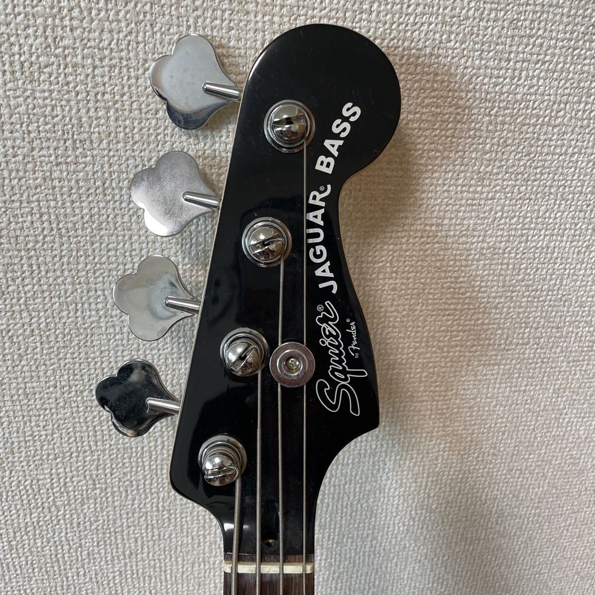 Squier by Fender JAGUAR BASSsk wire electric bass present condition goods 