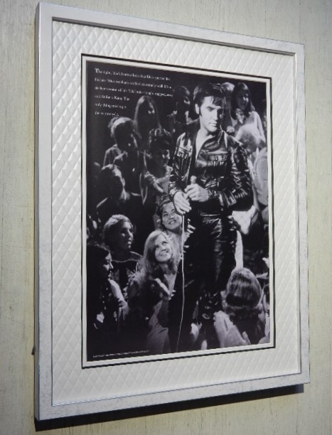 エルビス・プレスリー/1968/アートピクチャー額装/Elvis Presley :The Searcher/68カムバック・スペシャル/ロックン・ロール/ロックの王様_画像8