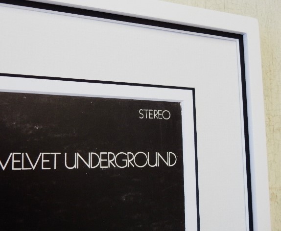 ヴェルヴェットアンダーグラウンド/アンディ・ウォーホル デザイン/ジャケ・ポスター額付/Velvet Underground/Andy Warhol/ジョン・ケイル_画像4