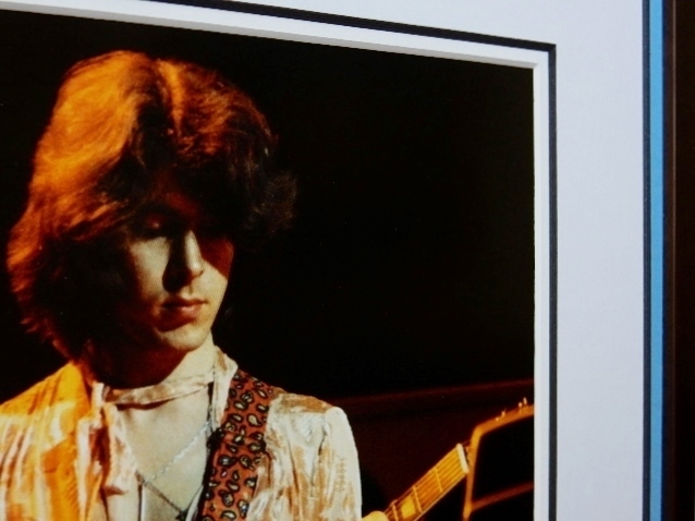  low кольцо Stone z/mik* Taylor /\'73 Euro Tour/ искусство Picture рамка /Rolling Stones/Mick Taylor/. магазин. дисплей / стена украшение / сумма есть 