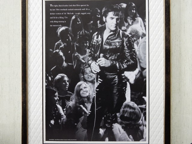エルビス・プレスリー/1968/アートピクチャー額装/Elvis Presley :The Searcher/68カムバック・スペシャル/ロックン・ロール/ロックの王様_画像2