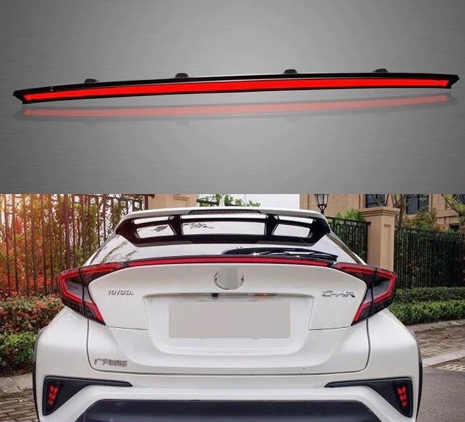 トヨタ C-HR LED センターシーケーシャル テールランプ 流れる