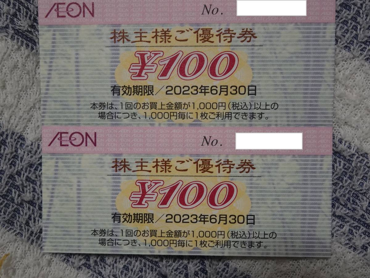 イオン北海道株主優待券5000円 利用期限2023年6月30日 イオン 