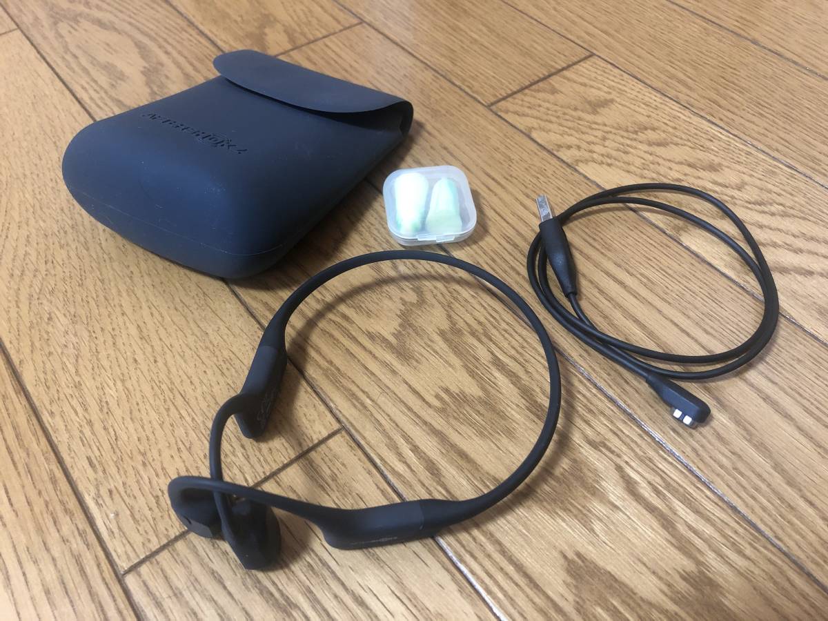 AfterShokz Aeropex 骨伝導イヤホン ブラック