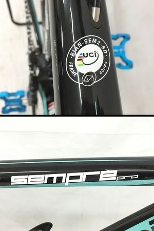 Bianchi ビアンキ SEMPRE PRO 2014 53サイズ ロードバイク 自転車 中古 O6218498_画像4
