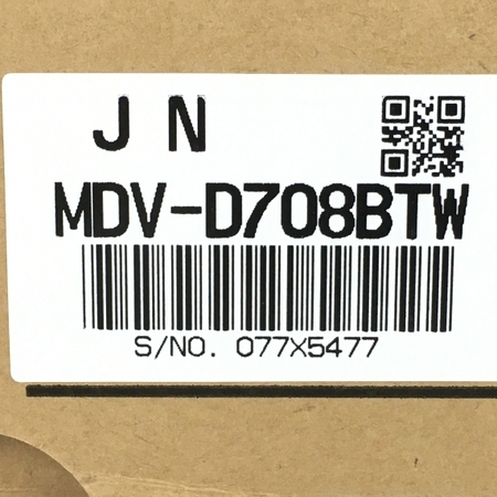 KENWOOD MDV-D708BTW 7V型/200mm ワイドモデル AVナビゲーション カー