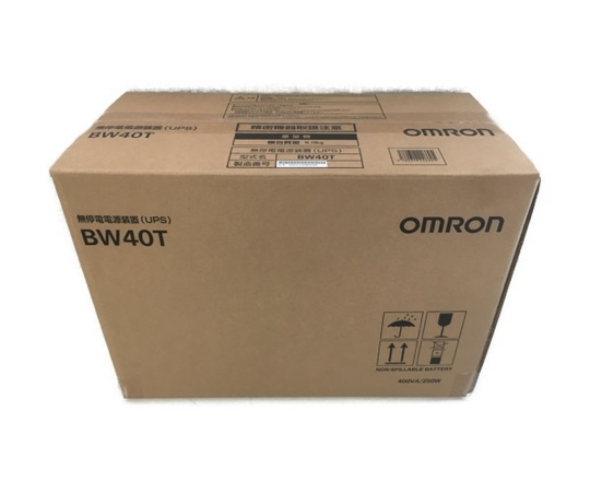OMRON BW40T 無停電電源装置 UPS 未使用 未開封 S6518452 www.gastech