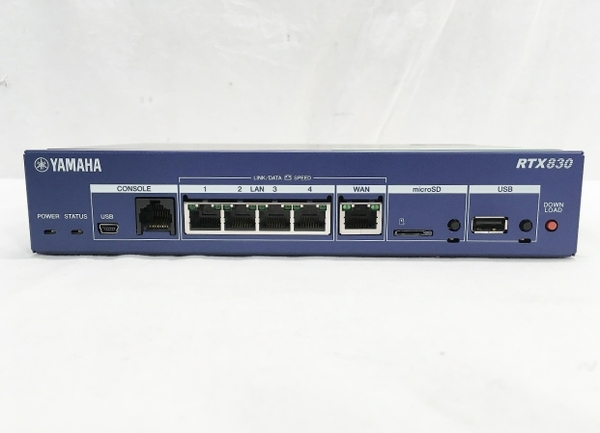 YAMAHA RTX830MB ヤマハ ルーター ネットワーク機器 ジャンク W6186748