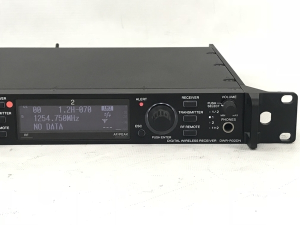 SONY DWR-R02DN デジタルワイヤレスレシーバー プロオーディオ 音響 ジャンク N6200677_画像3