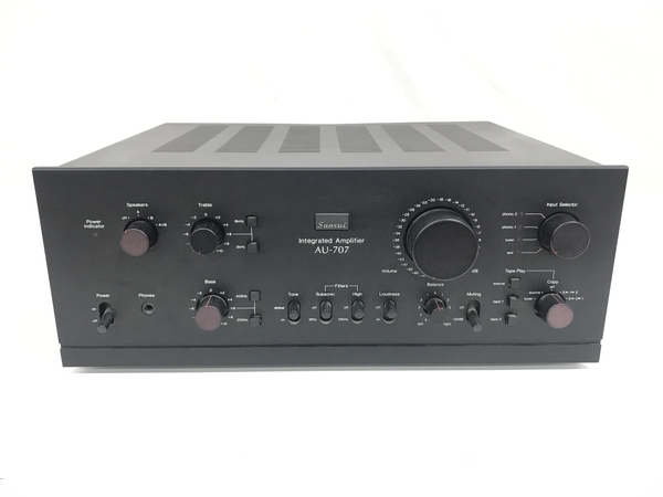 Sansui サンスイ AU-707 プリメイン アンプ 音響機材 ジャンク