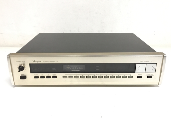 Accuphase T-107 アキュフェーズ FMチューナー 音響 機材 ジャンク F6461926_画像2