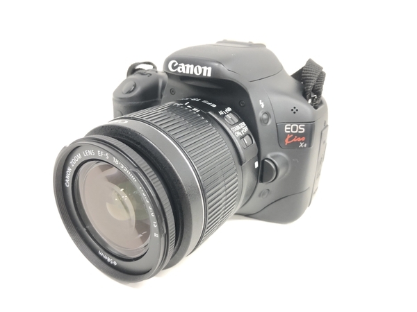 Canon EOS kiss x4 ダブルズームキット 18-55mm 55-250mm デジタル一眼レフカメラ 中古 S6389756_画像7