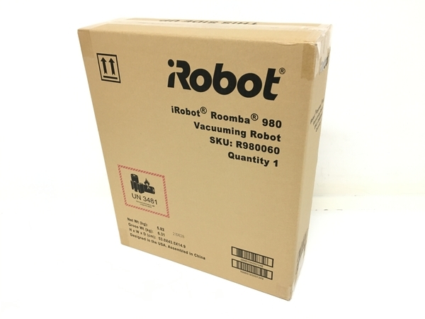 iRobot ルンバ980 R980060 ロボット 掃除機 家電 未使用 F6500695 bpbd