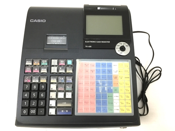 カシオCASIO 電子レジスター TK-400-BK 店舗用品 | suitmenstore.com