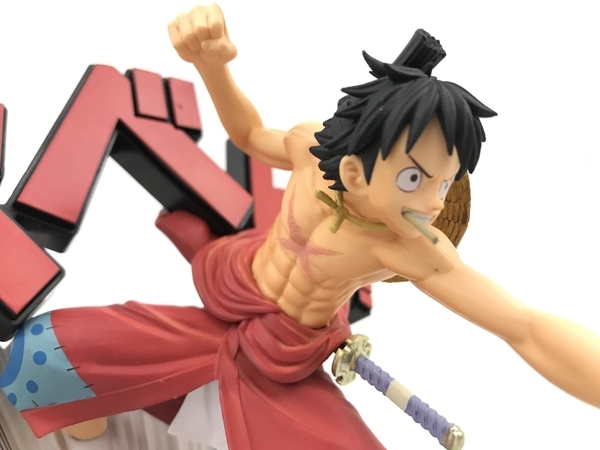 ONE PIECE JUMP OUT HEROES ワンピース ルフィ べべん!! フィギュア 中古 N6438268_画像5