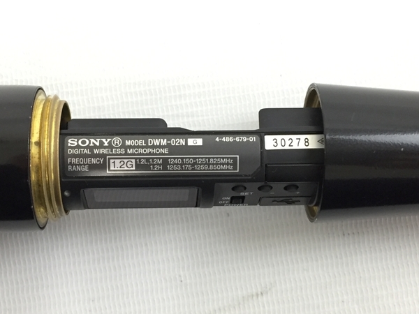 お得本物保証SONY DWM-02N ワイヤレスマイク 音響 オーディオ ジャンク N6200674 コンデンサーマイク