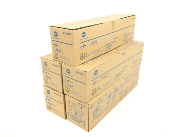 Konicaminolta コニカミノルタ トナー TN616Y 5本セット 未使用