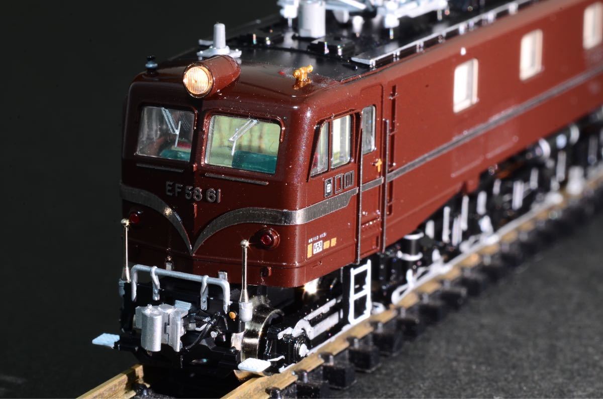 KATO 3038改 EF58-61号機 田端運転所/お召機正装仕様 精密加工品 KATO 3038改 EF58-61号機 田端運転所/お召機正装仕様 精密加工品