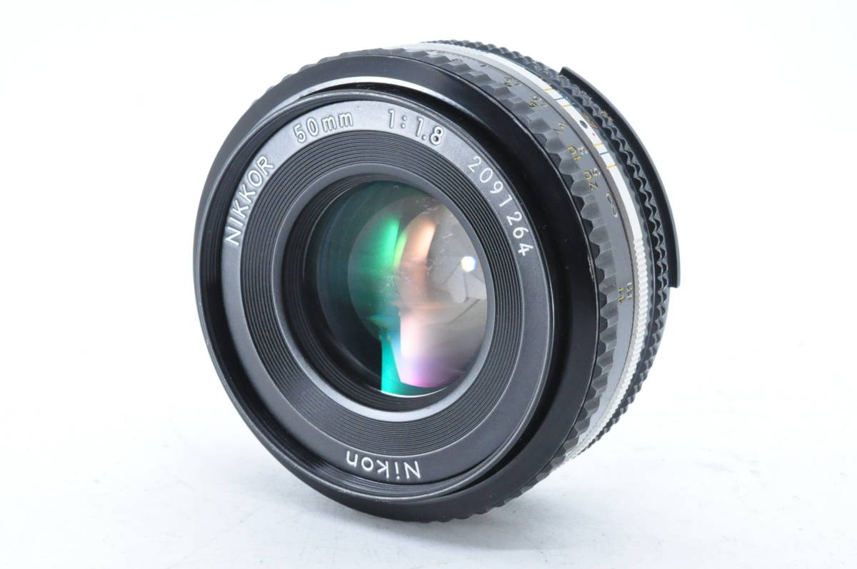 Nikon Ai-s Nikkor 50mm f/1.8 ニコン ニッコール マニュアル フォーカス 単焦点 標準 レンズ MF Ais Lens TN51538_画像1