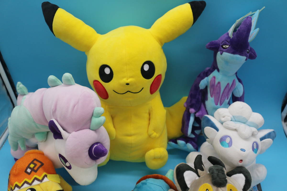 32-0 ポケモン ぬいぐるみ セット ピカチュウ ガラルポニータ アローラ