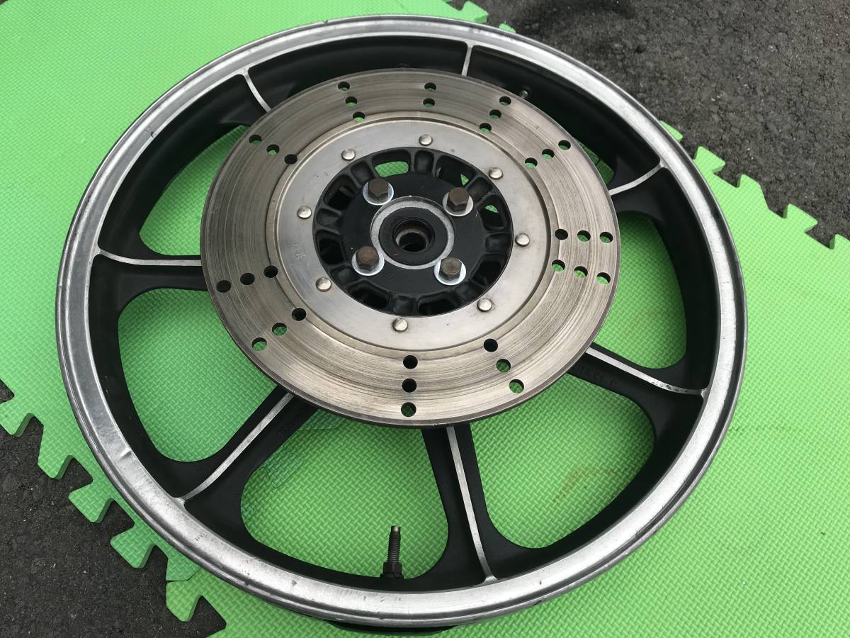 Z400FXリアホイール キャスト 18×1.85J 当時物 Z系リアホイール Z400FX
