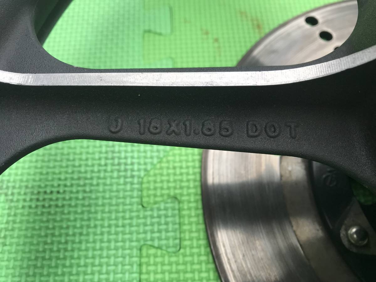 Z400FXリアホイール キャスト 18×1.85J 当時物 Z系リアホイール Z400FX