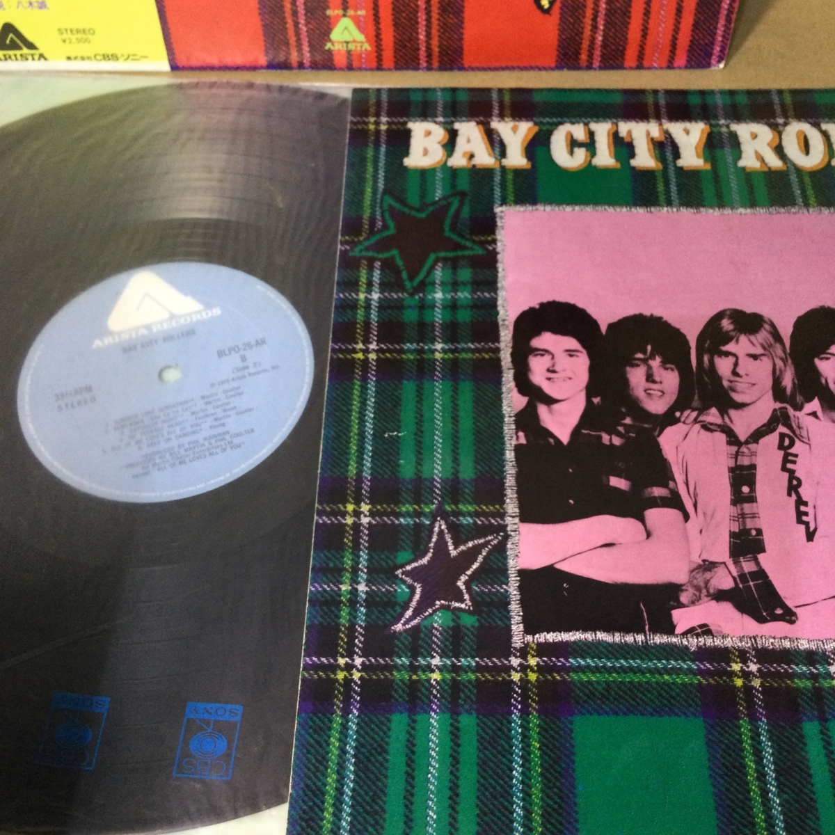 LP запись BAY CITY ROLLERS Bay City * ролик z с лентой .. нет 