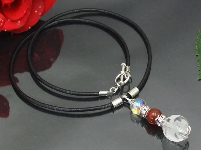 ***7 month birthstone car ne Lien Dragon choker personal growth original leather birthstone ... attaching ...get! Power Stone extra attaching free shipping (a_r)b