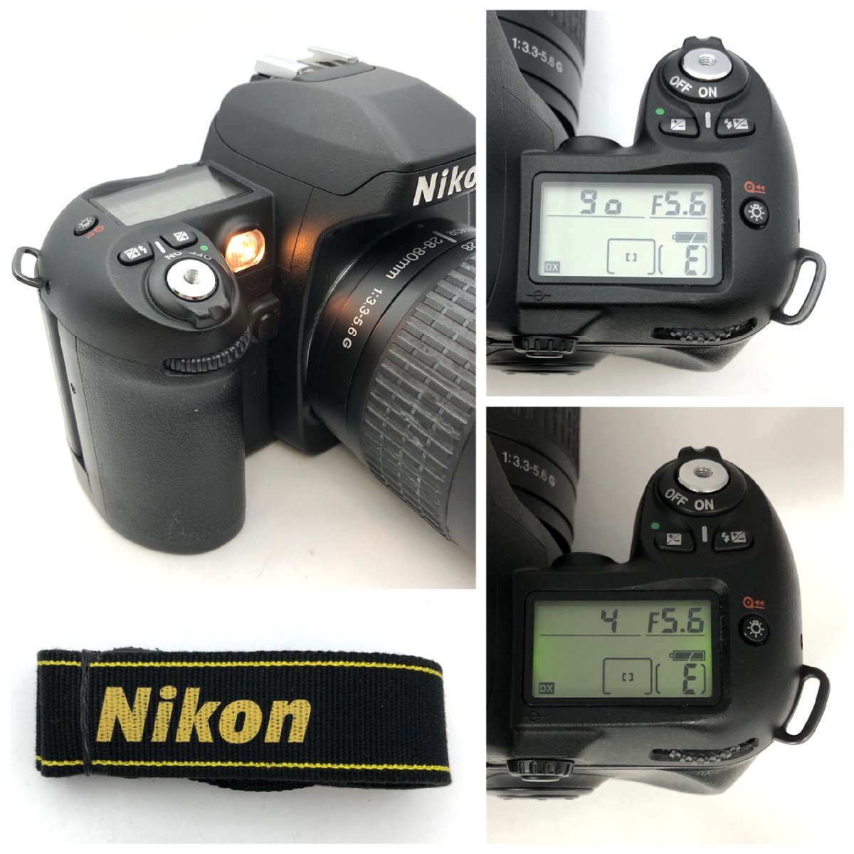 Nikon/ニコン/F80/レンズ付/LENS/NIKKOR/28-80mm/F3.3-5.6G/一眼レフ 