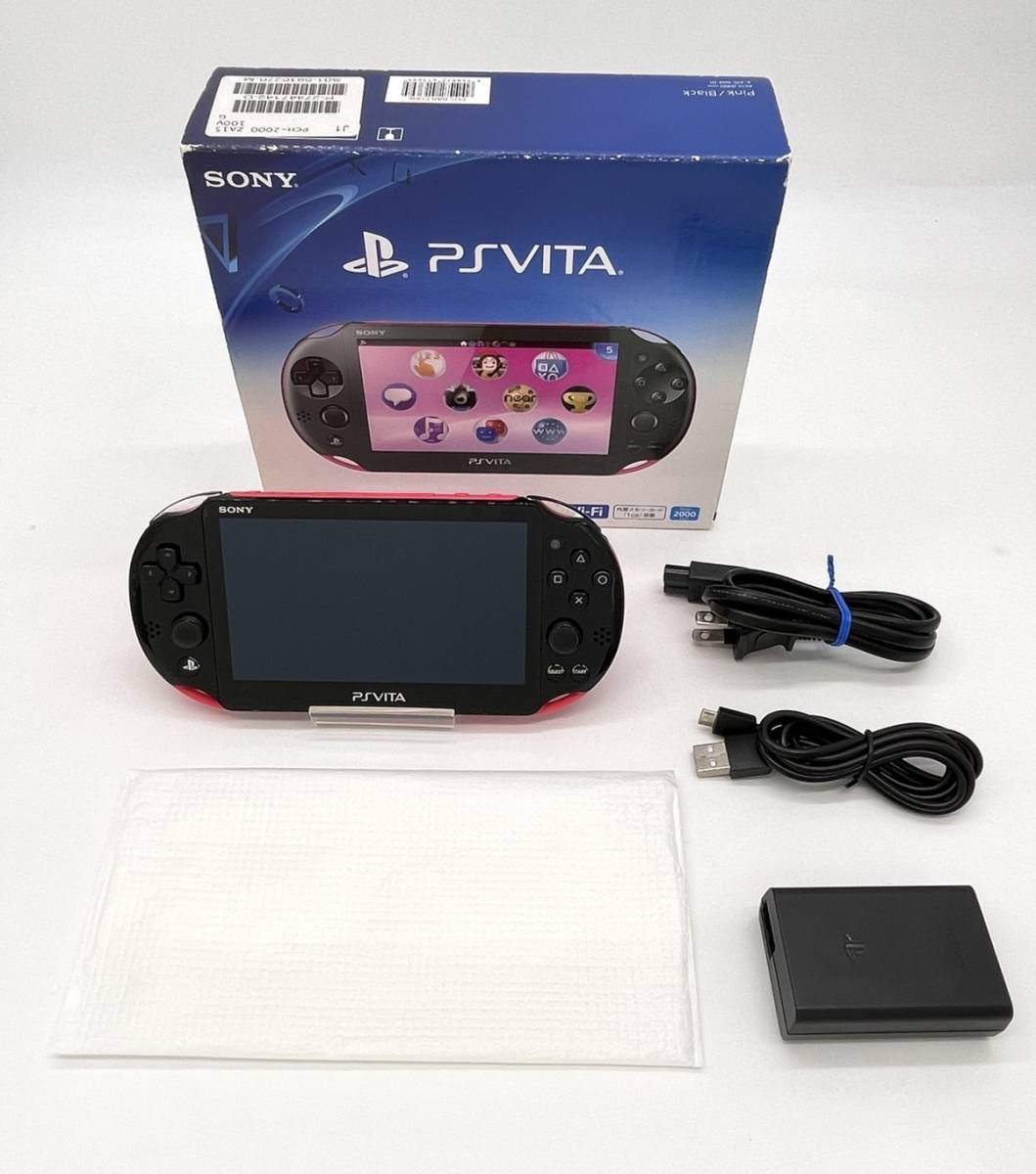 PlayStation VITA ピンク ブラック PCH-2000 ZA15 - 通販