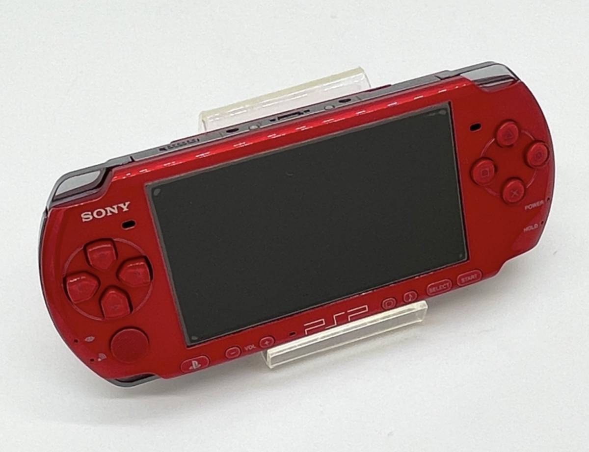 PSP「プレイステーション・ポータブル」 ラディアント・レッド (PSP-3000RR)【メーカー生産終了】【極美品』 