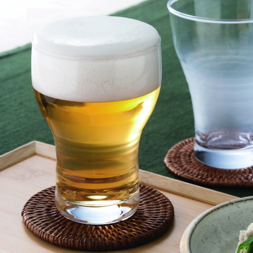 ビールグラス ビアグラス タンブラーグラス 東洋佐々木ガラス 泡立ち機能 泡立ちぐらす あじわい 食洗機対応 日本製 ハンドメイド