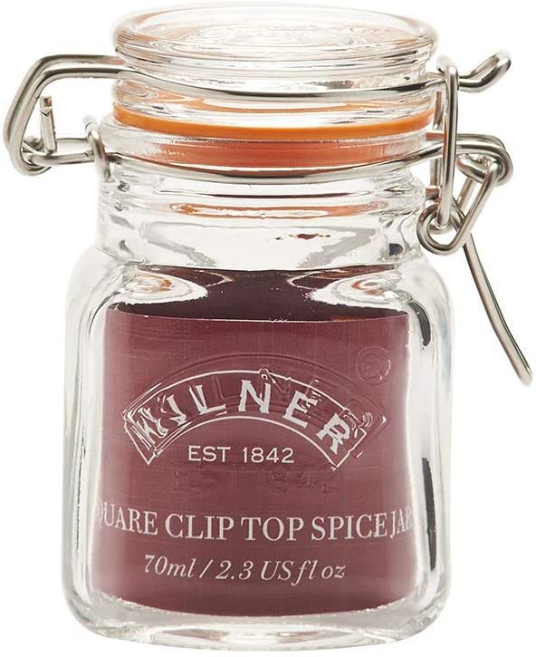 おしゃれなキャニスター KILNER(キルナー) キルナージャー 保存容器 スクエア クリップトップ 英国 イギリス 調味料 お菓子 ジャム 果実酒_画像2