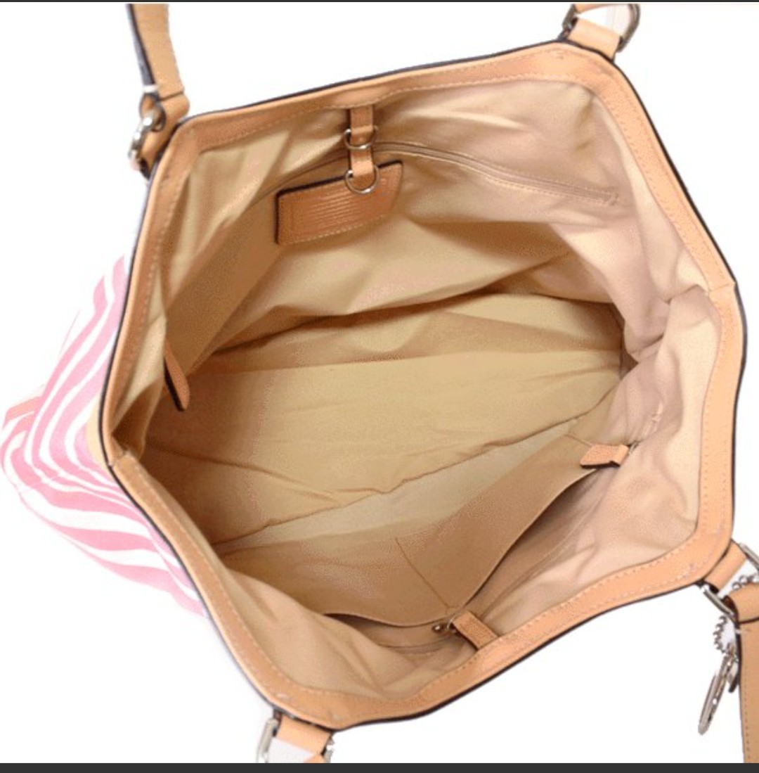 COACH バッグ ゼブラ ピンク | bergosafety.com.br