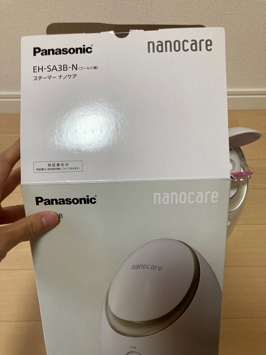 Panasonic EH-SA3B-N ゴールド調　スチーマー　ナノケア
