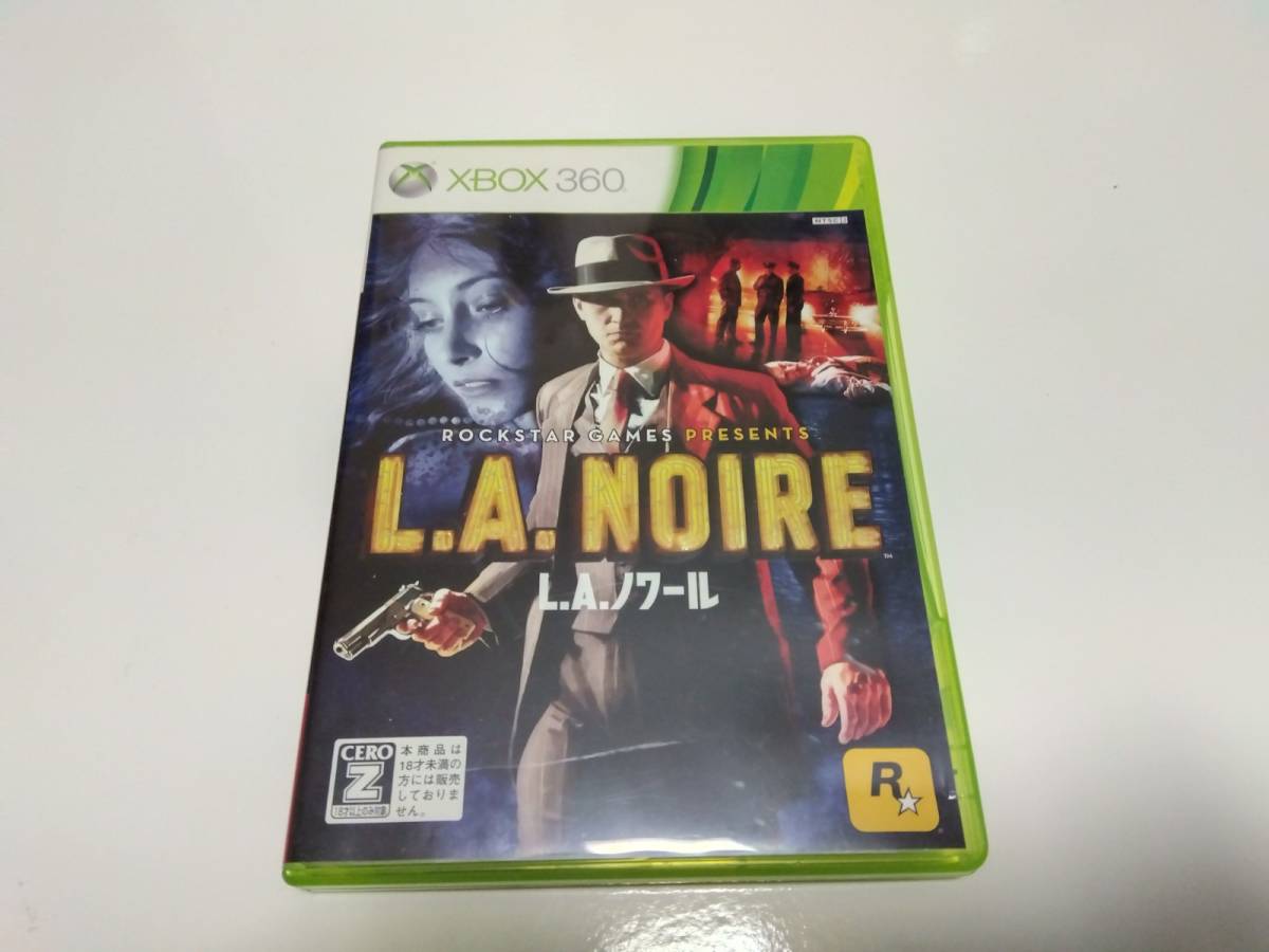 即決送料無料 XBOX360 L.A.ノワール L.A.NOIRE