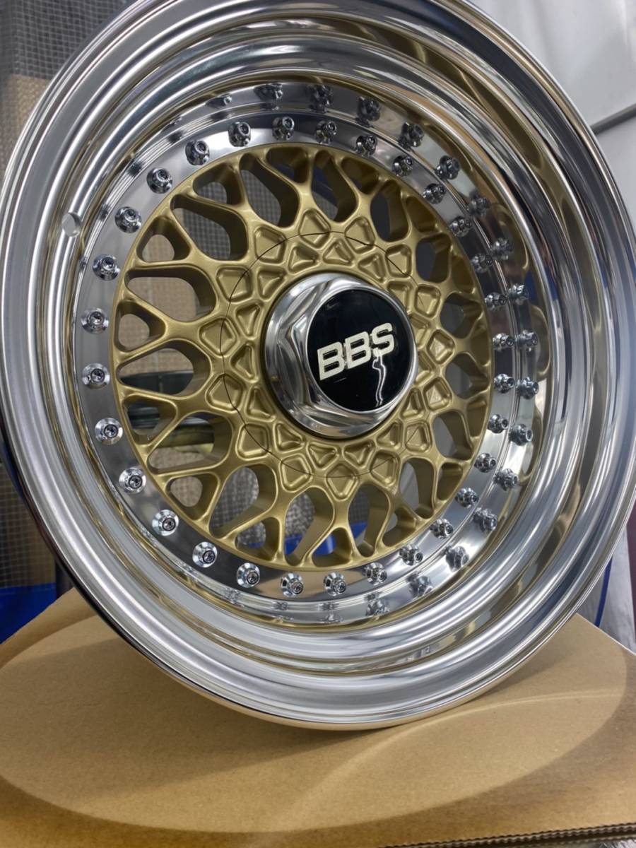 BBS RS 8.5J-2 9.5J-14 4本セットリバレルAE86シビックEGEKゴルフ2