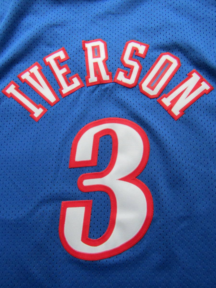 2579円 超格安一点 NBA IVERSON #3 アレン アイバーソン シクサーズ ユニフォーム