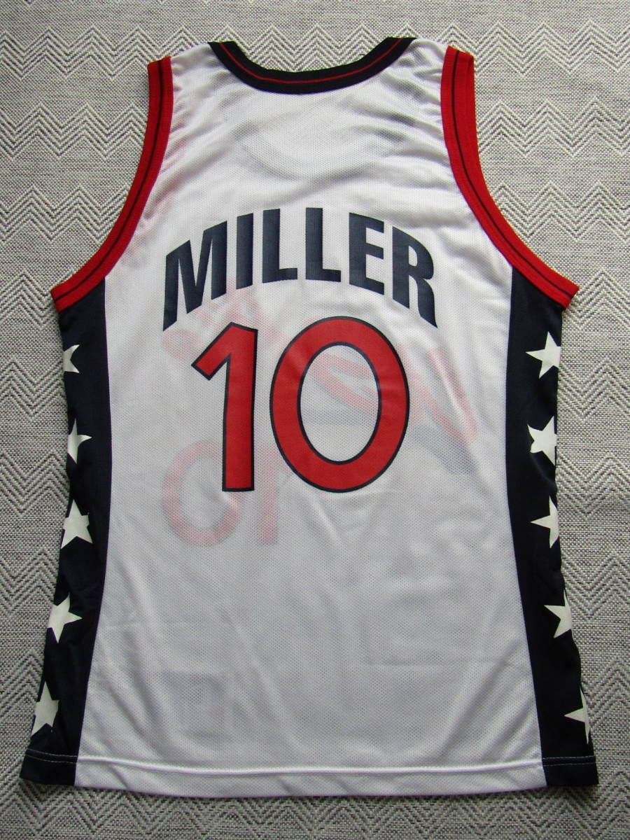 良品 ドリームチーム USA製 ユニフォーム NBA レジー・ミラー 良品 ドリームチーム USA製 ユニフォーム NBA レジー・ミラー