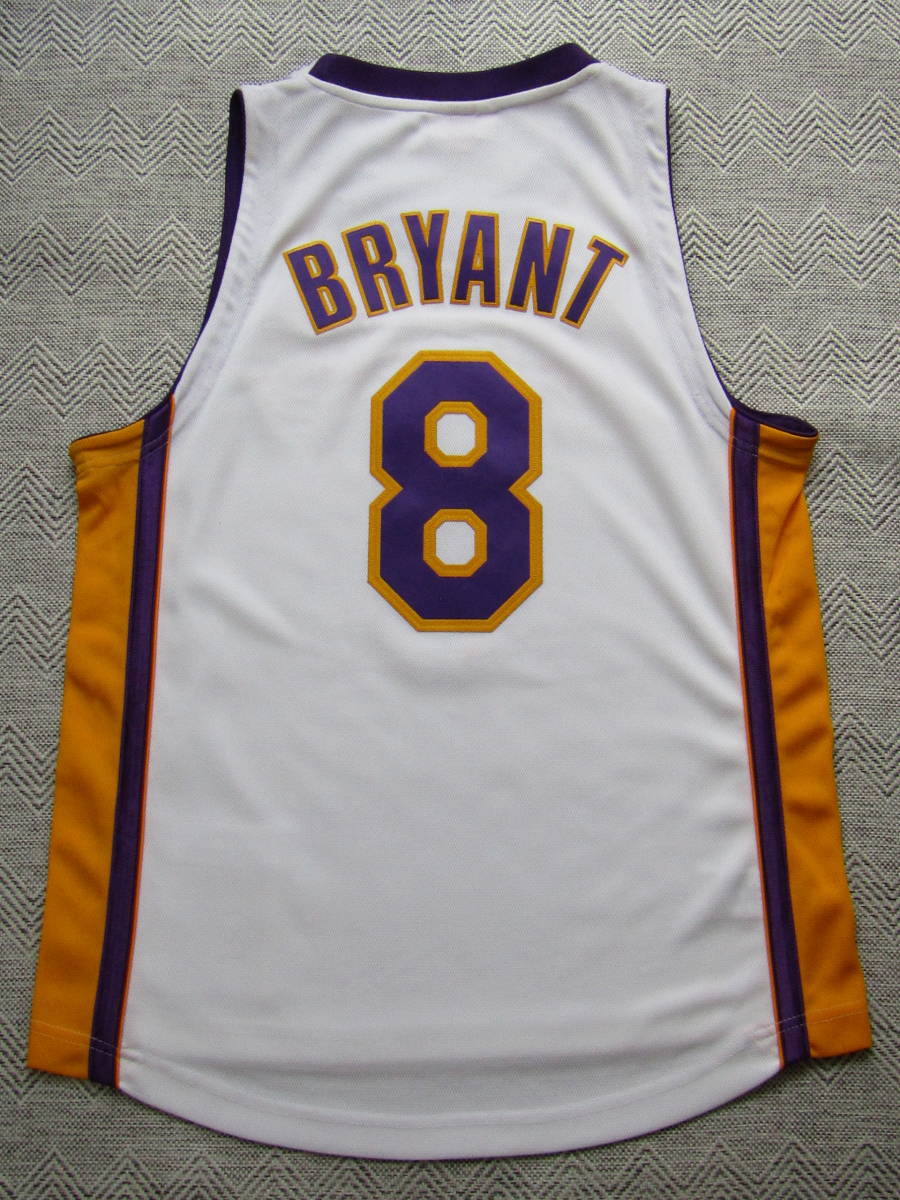 良品！ NBA LAKERS BRYANT #8 コービー・ブライアント Mitchell&Ness ミッチェルアンドネス ロサンゼルス・レイカーズ ユニフォーム 当時物