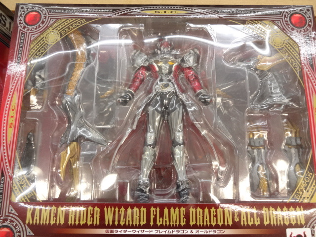 即決あり 未開封 S.I.C.仮面ライダーウィザード3種セット フレイム